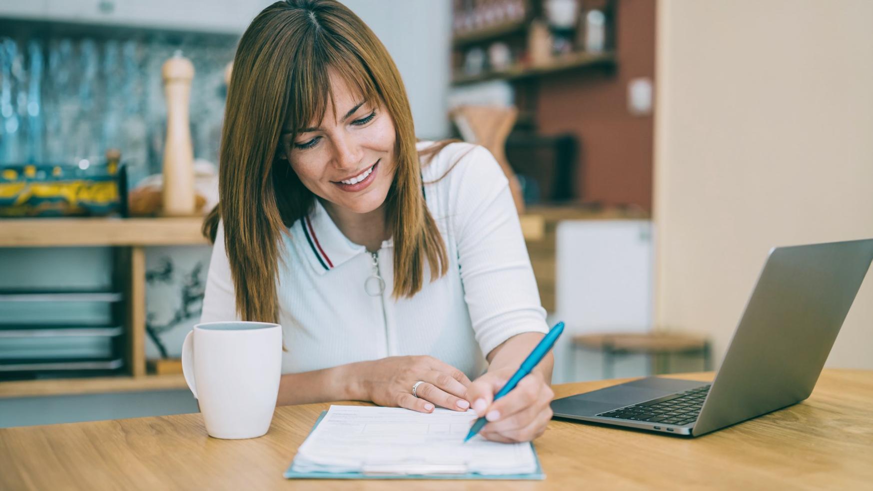 Close examination of sector-specific financial data during an operational review session