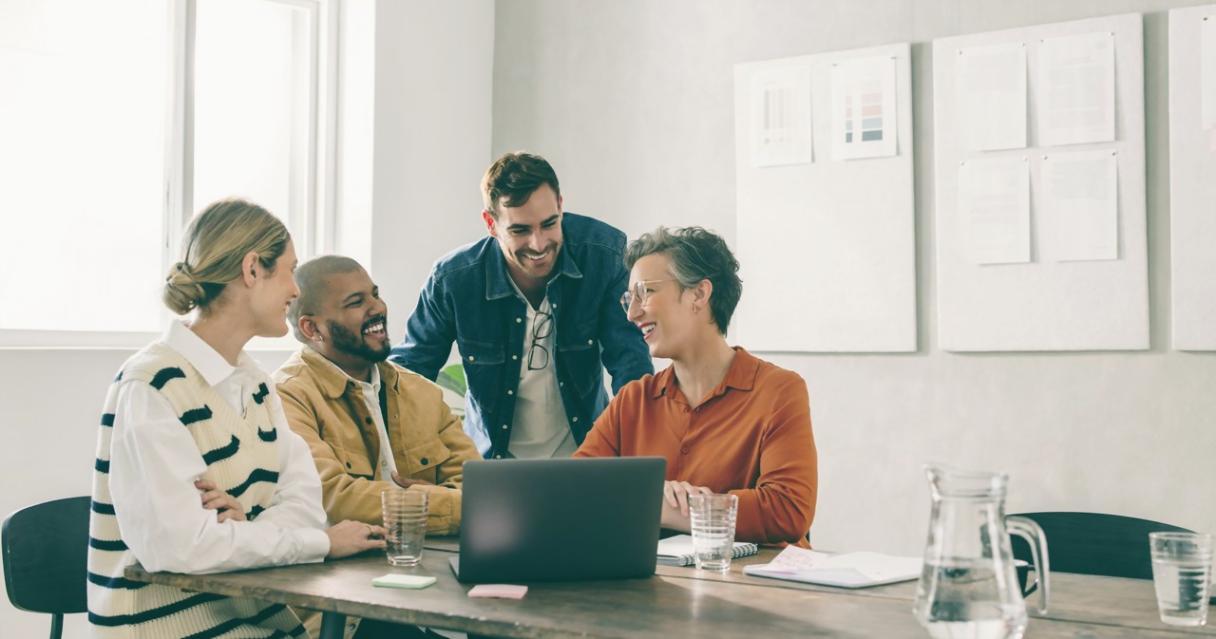 Financial analysis workspace with market data and industry reports